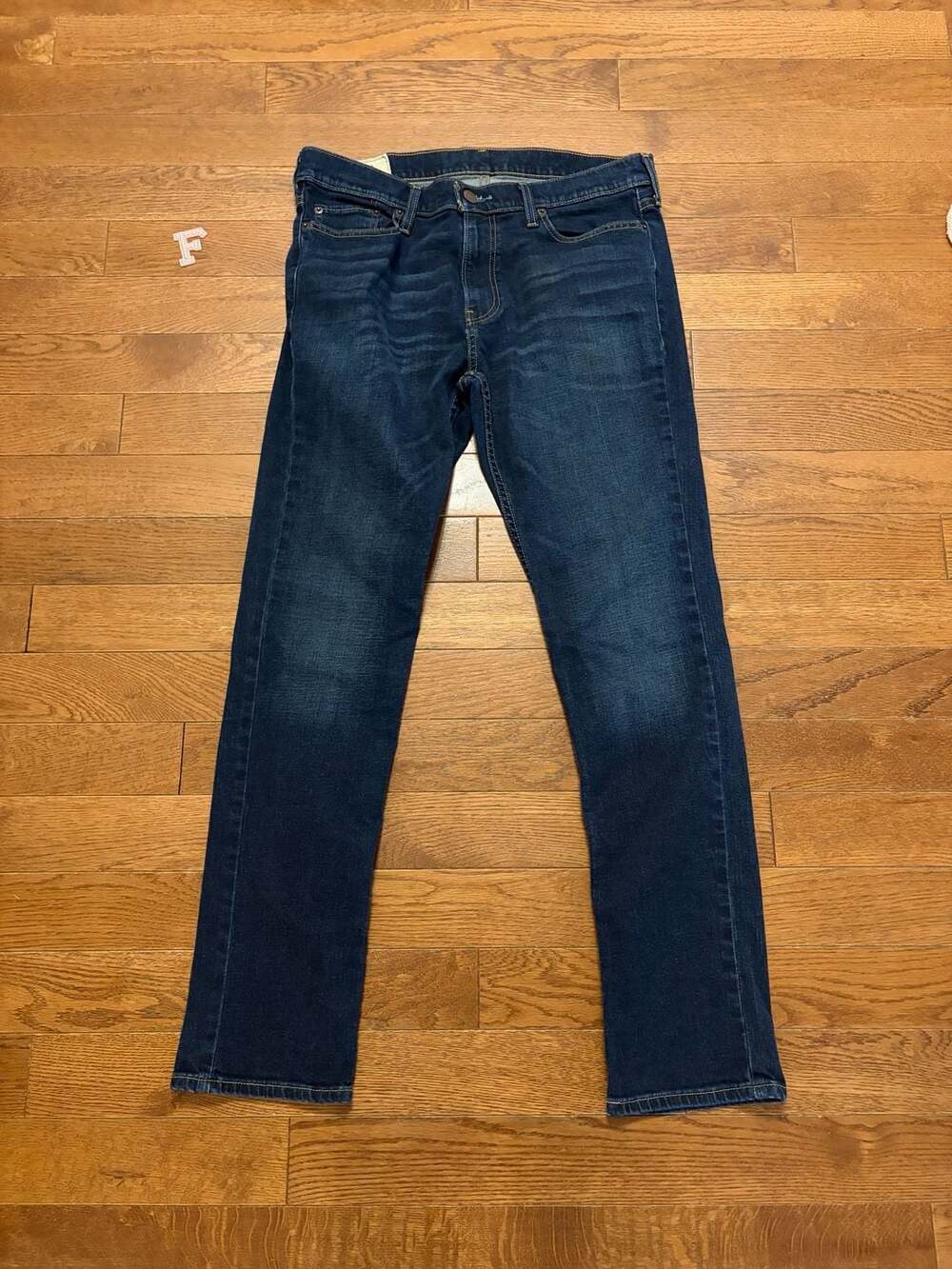 Hollister Skinny Jean 34x32 Dark Wash Denim Pants